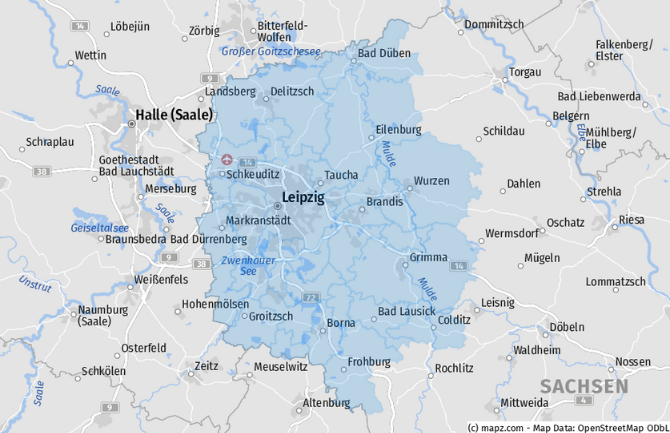 DKB Grund Geschäftsgebiet Leipzig