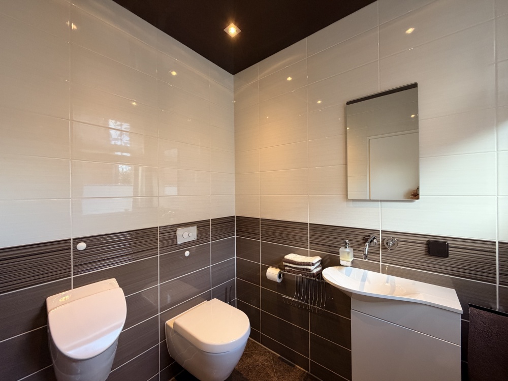 Neues Gäste-WC im Haupthaus