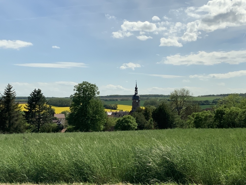 Blick auf den Ort Blick auf den Ort