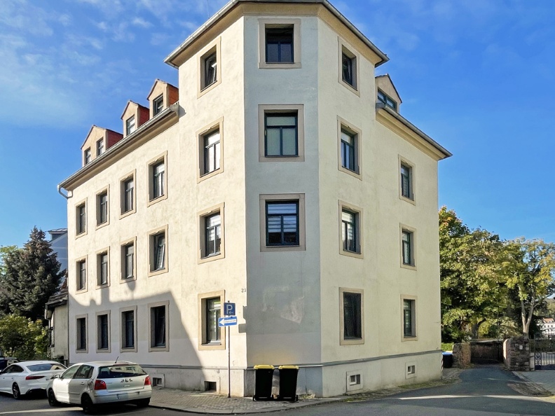 Ansicht von der Straße