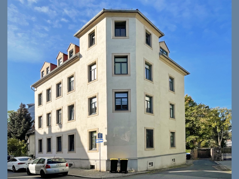 Ansicht von der Straße