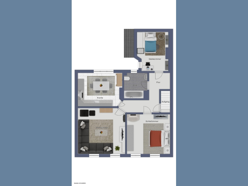 Obergeschoss Grundriss