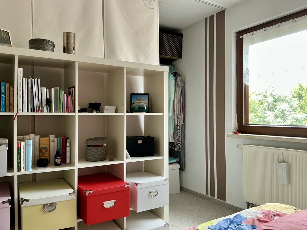 Blick zur Ankleide