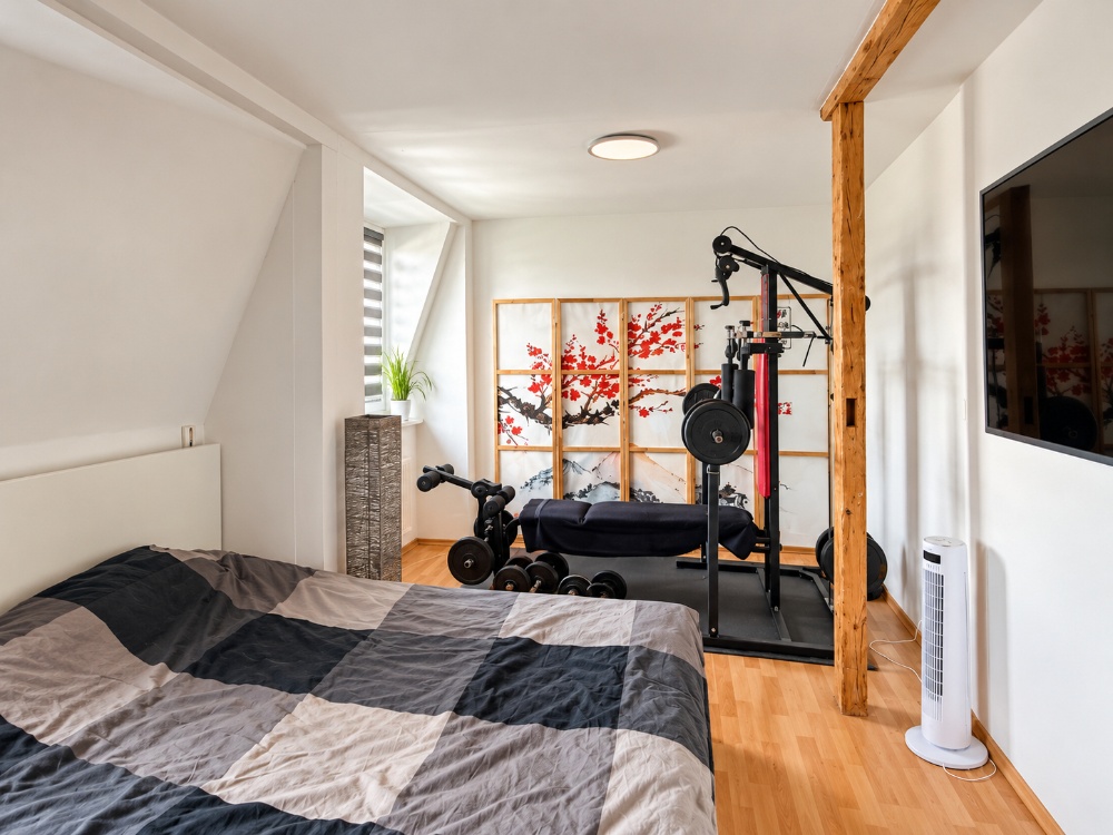 Schlafzimmer im DG