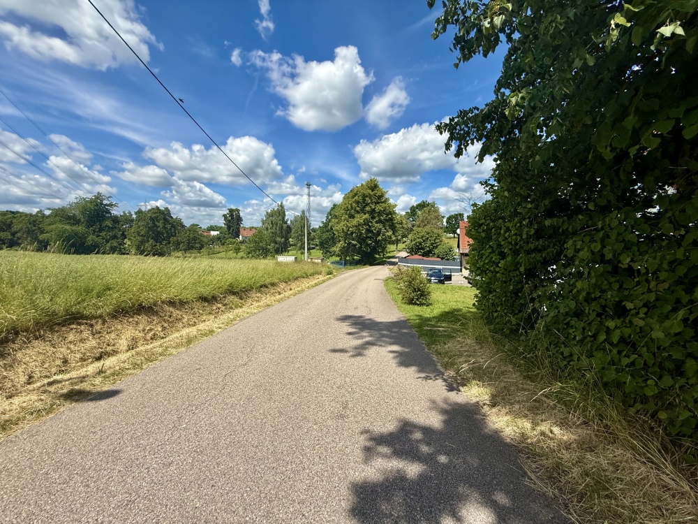 Zufahrt zum Grundstück