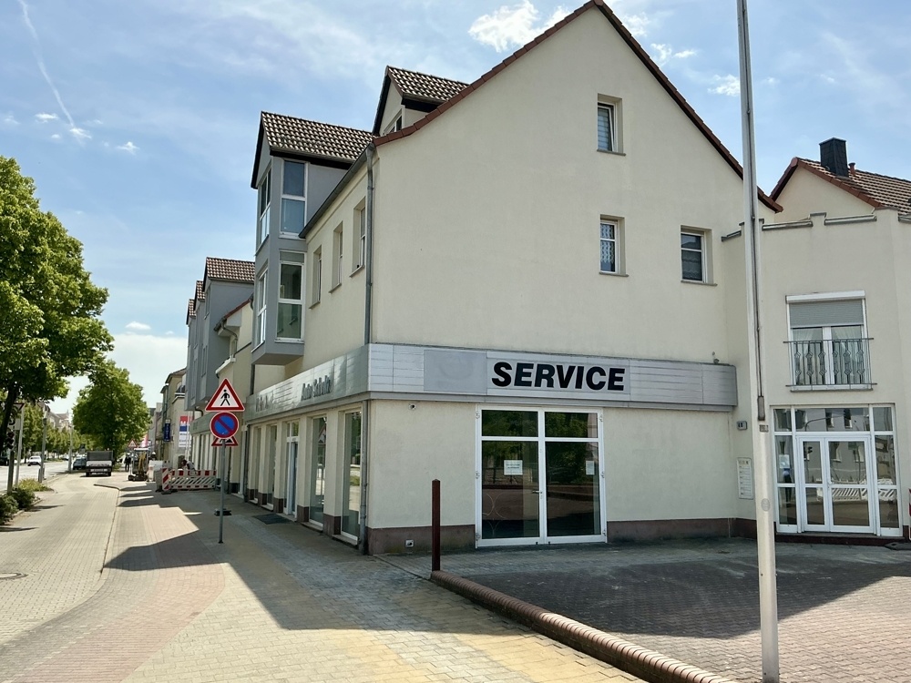 Ansicht vom Bahnhof