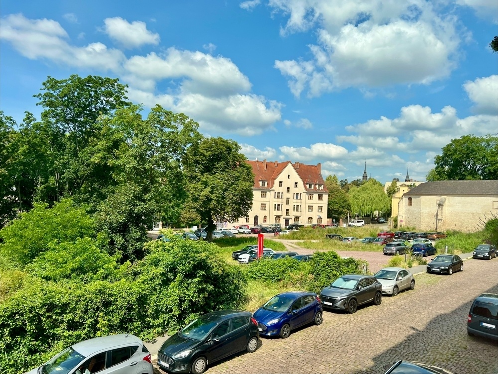 Blick aus dem Wohnzimmer
