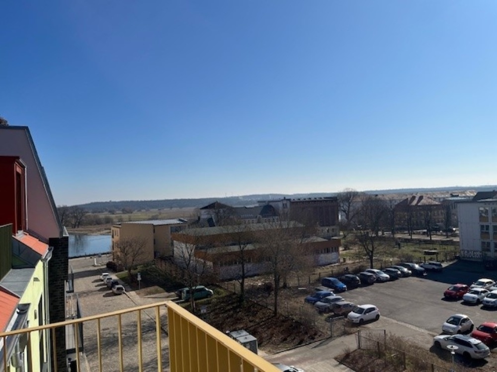 Aussicht vom Balkon