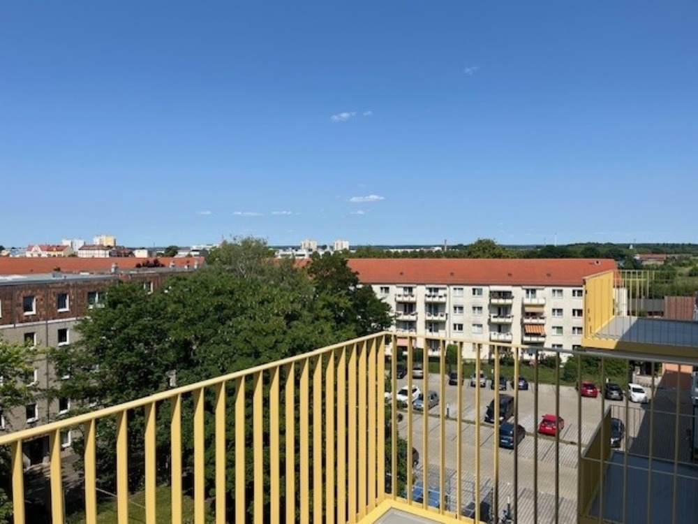 Sicht vom Balkon