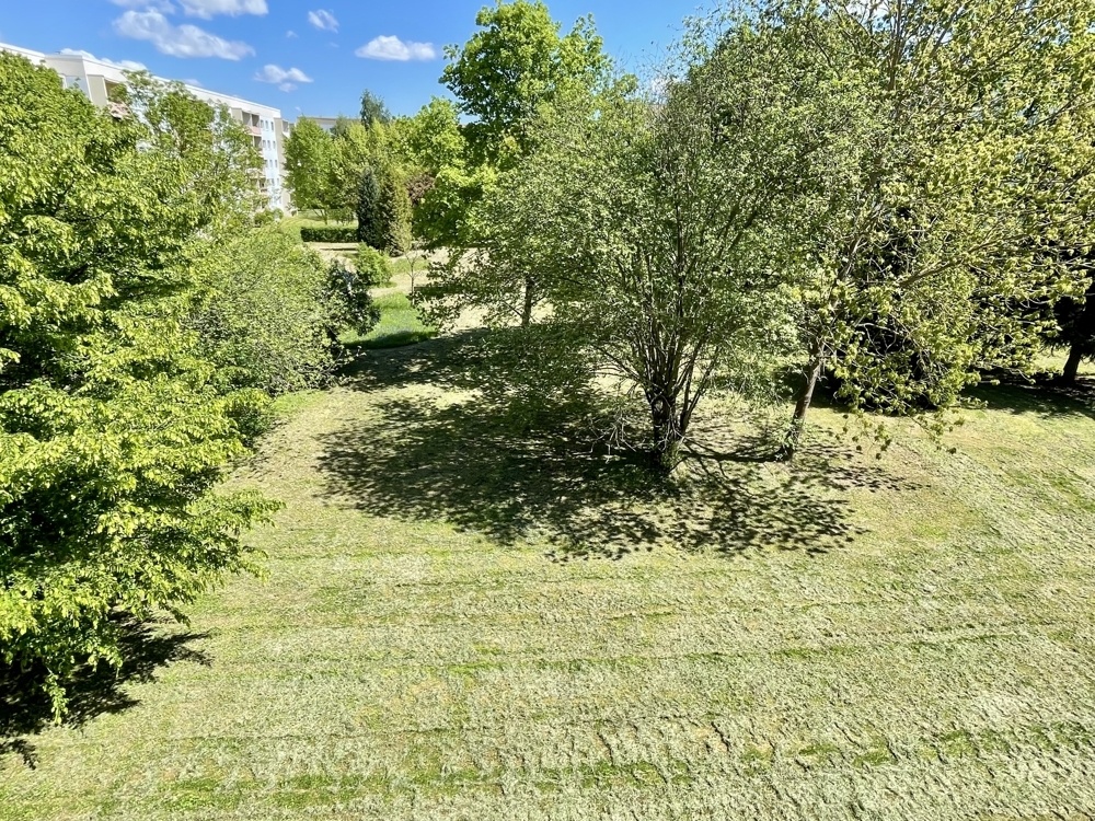 Blick vom Balkon