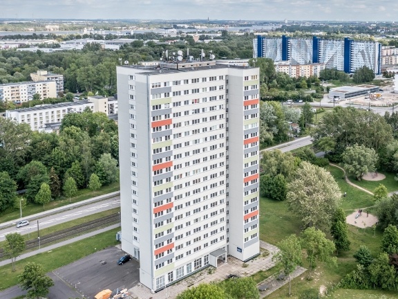 Wohnung in Rostock / Evershagen Mit dem Everstower auf de..