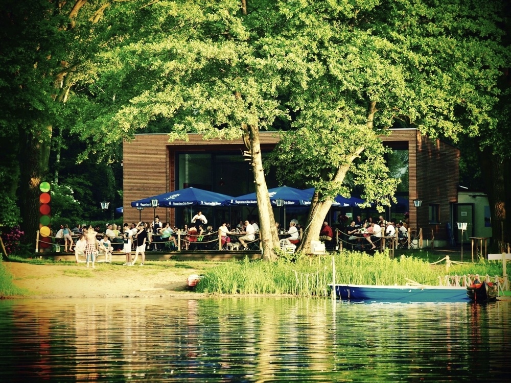 Blick vom Wasser