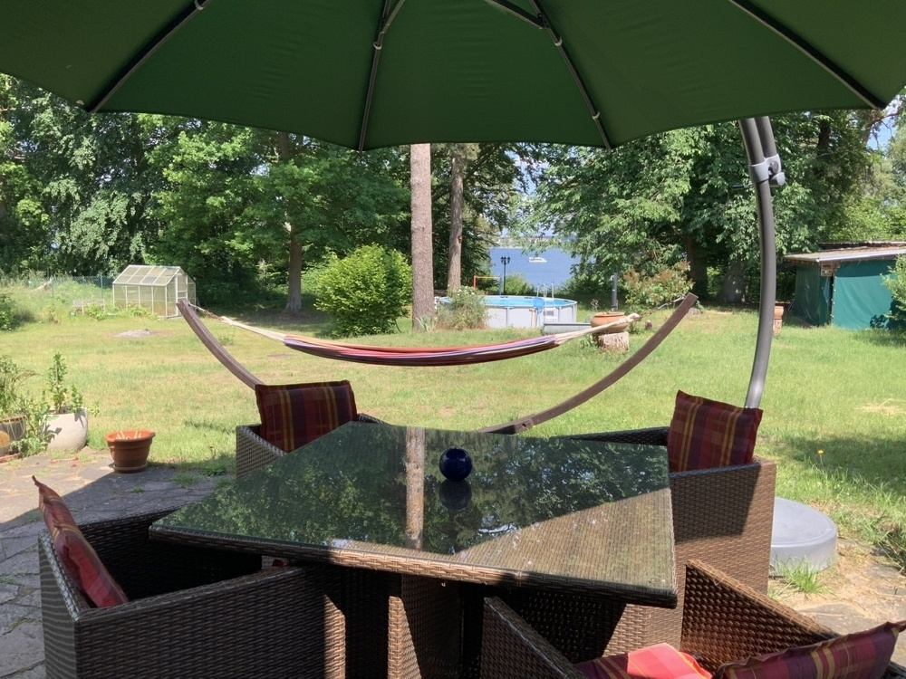 Blick von der Terrasse 