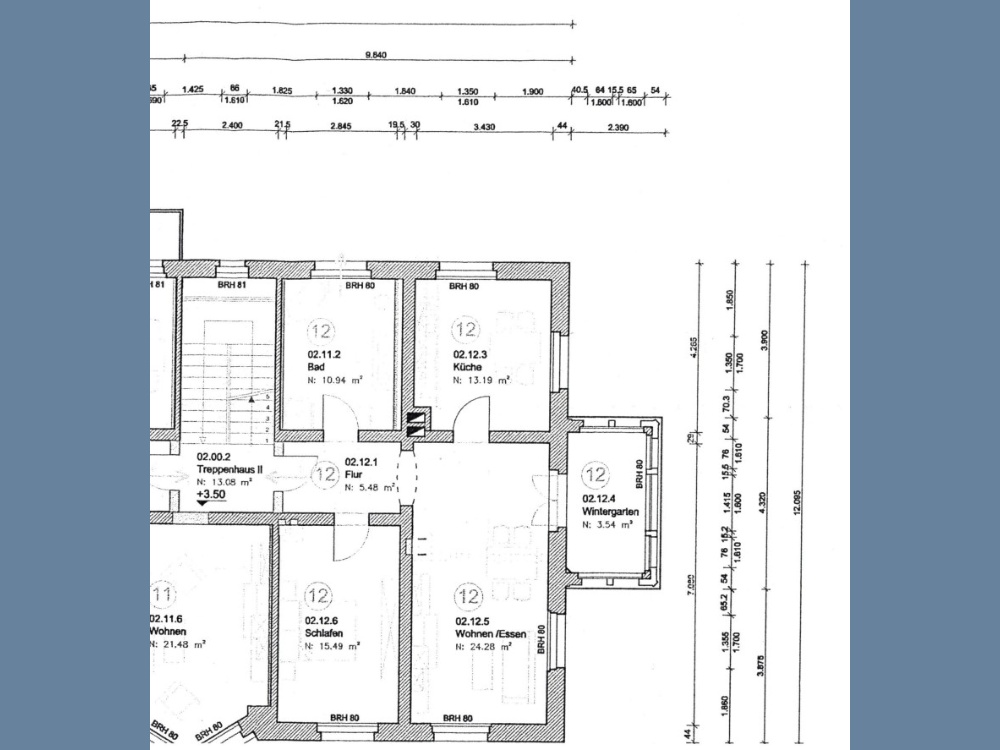 Grundriss WE12