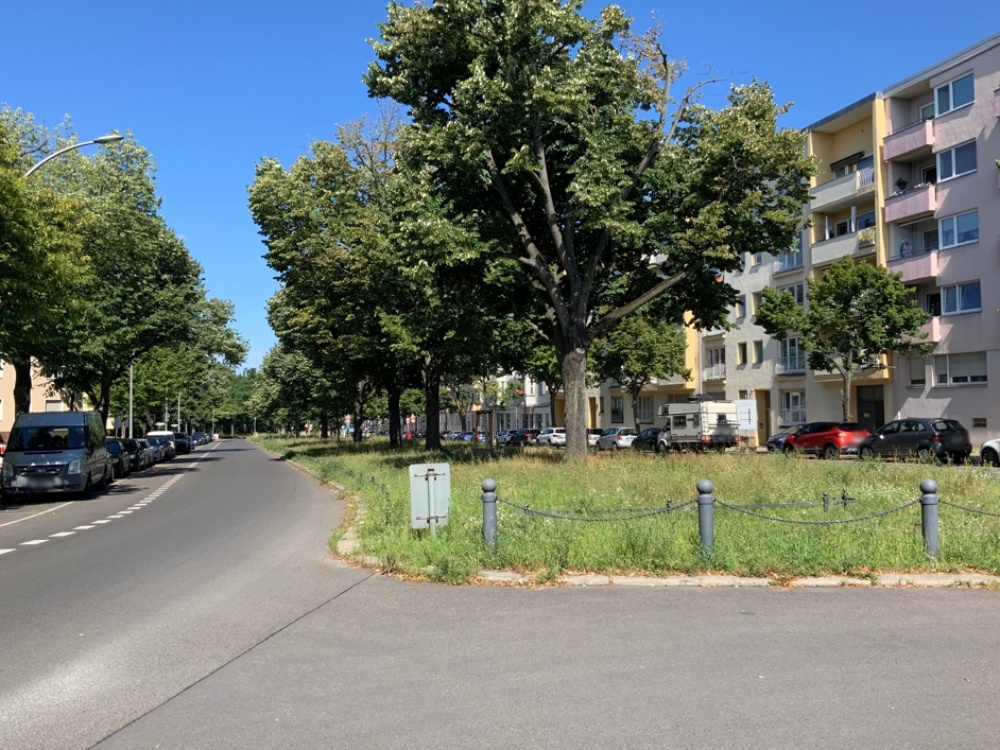 Blick in die Strasse