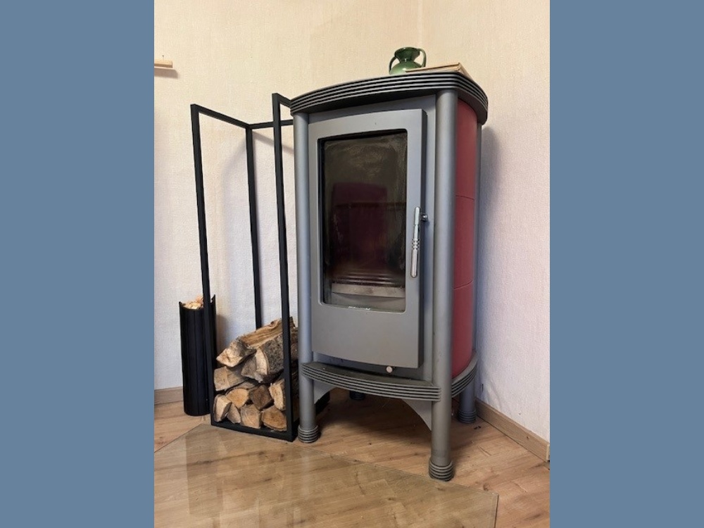 Kaminofen im Wohnzimmer