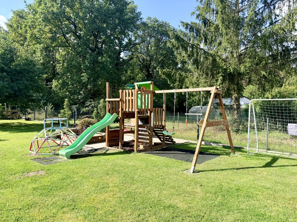 Spielen im eigenen Garten