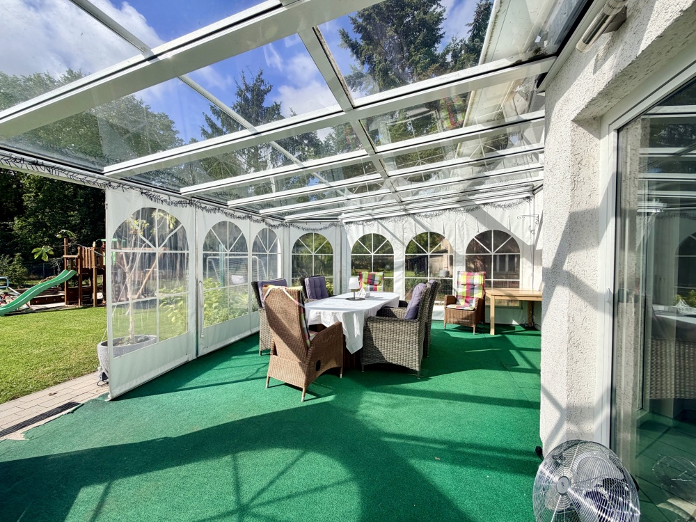 Familienfeiern auf der Terrasse