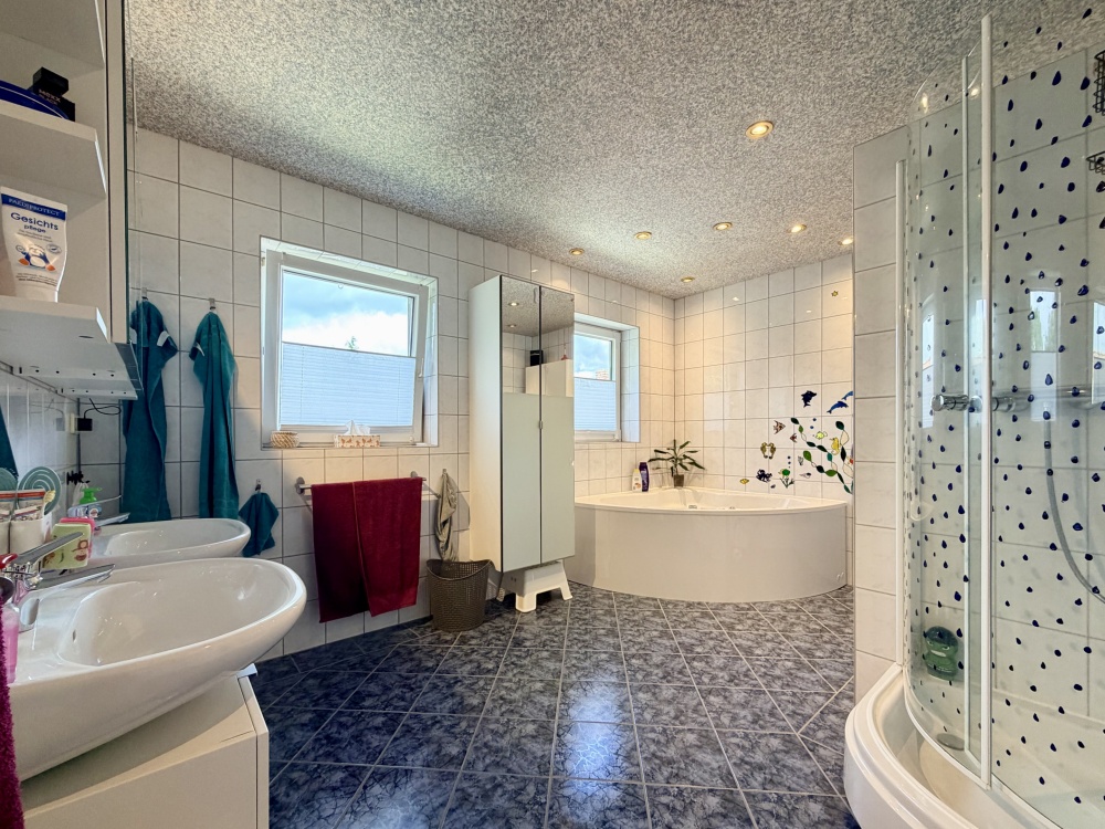 Badezimmer Dachgeschoss