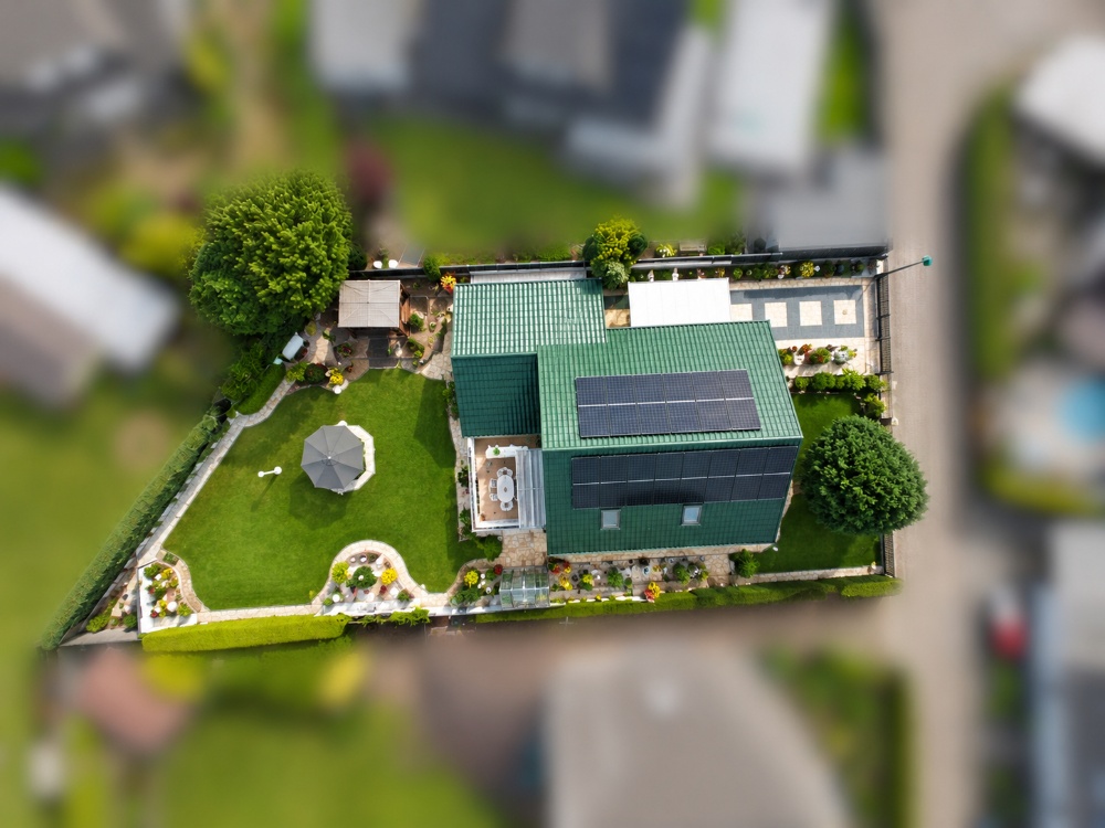 Draufsicht Grundstück