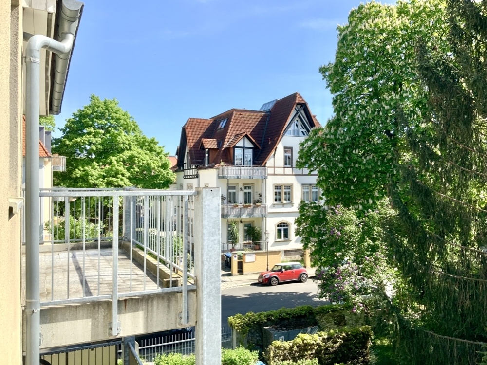Balkon mit Südausrichtung