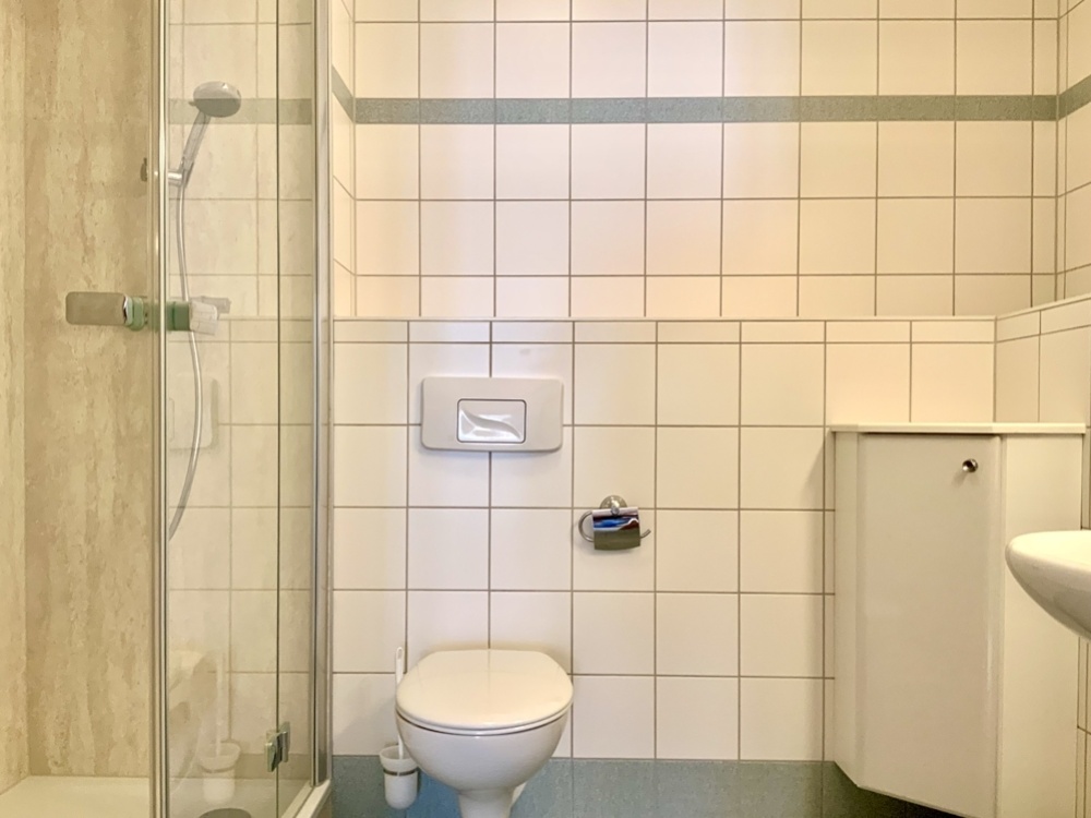 Bad mit neuer Dusche