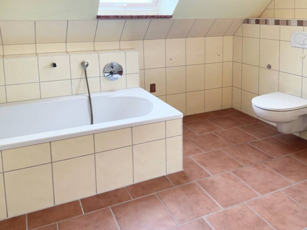 mit Badewanne