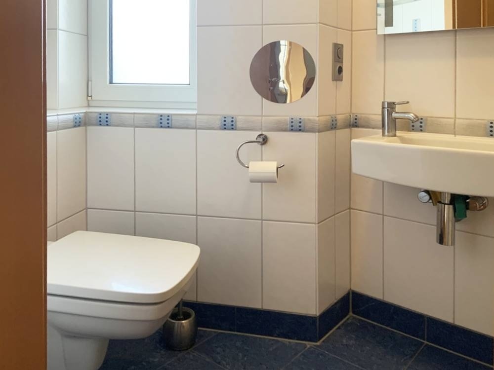Gäste WC mit Tageslicht und Dusche