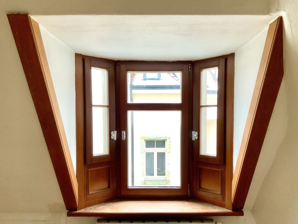 Detail im Mansardgeschoss