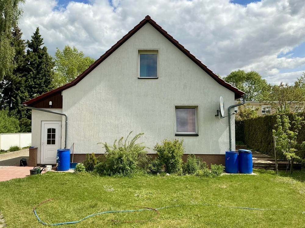 Blick zum Haus