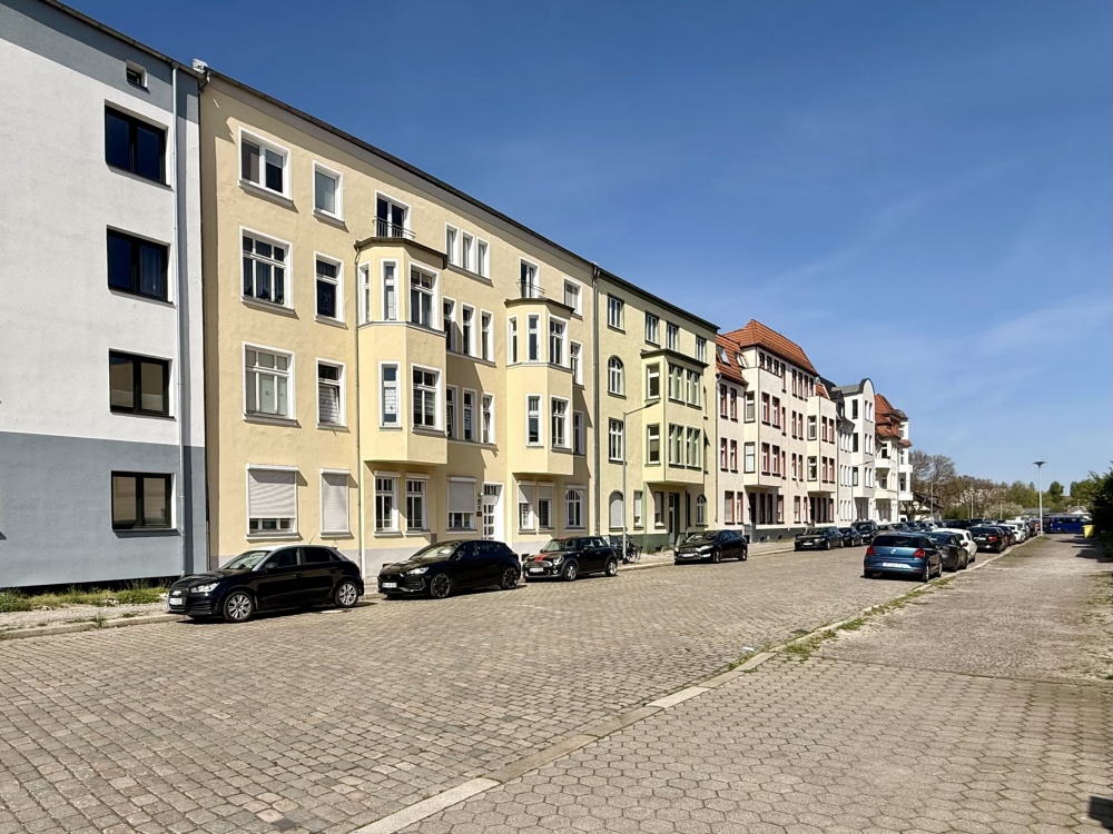 Straßenansicht - Richtung Leipziger Straße