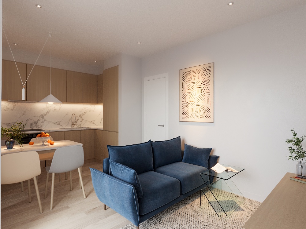 Visualisierung Wohnküche