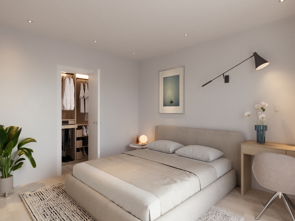 Visualisierung Schlafzimmer