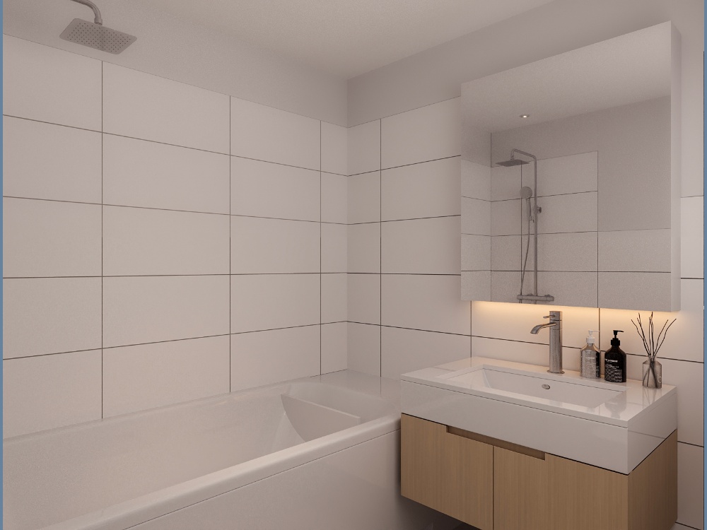 Visualisierung Badezimmer