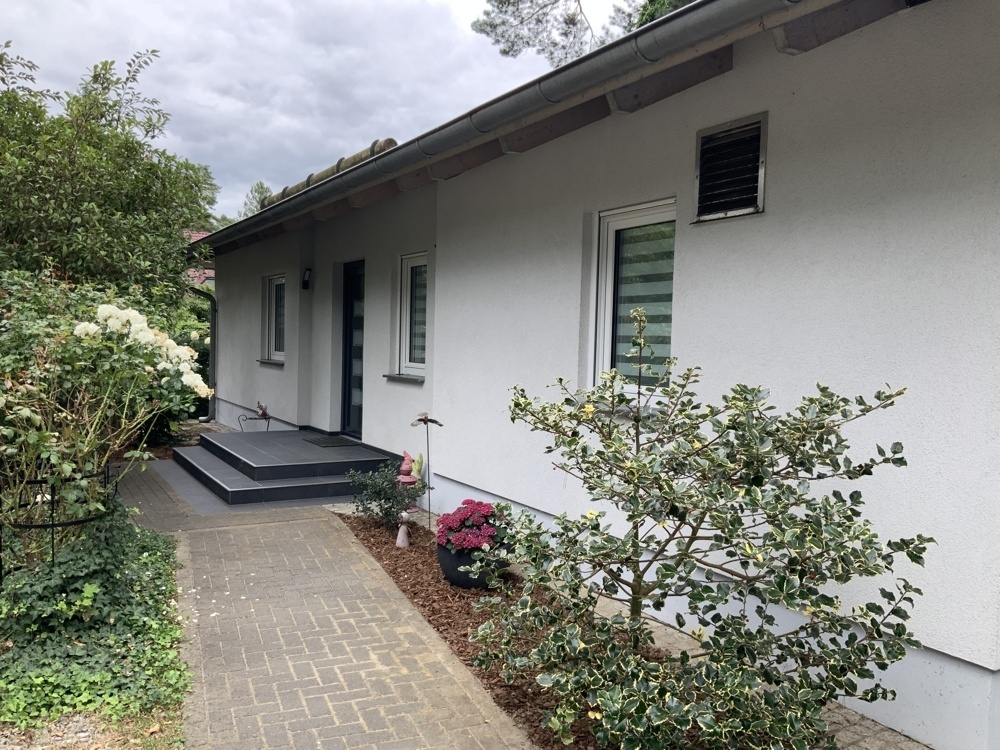 Vorgarten mit Eingang