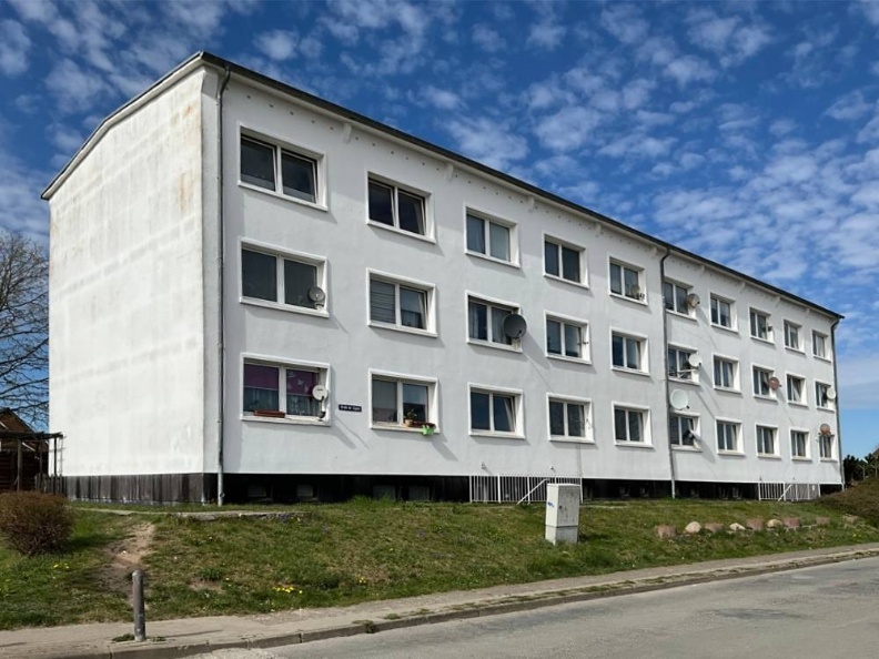Vorderansicht der Wohnanlage