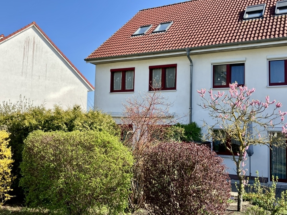 Rückseite des Hauses