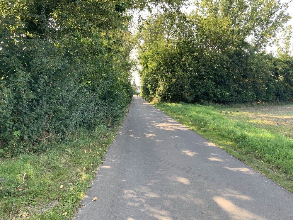 Zufahrt zum Grundstück