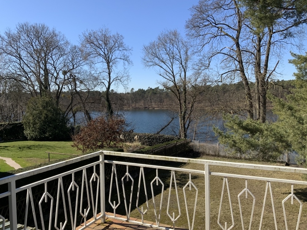 Blick vom Balkon