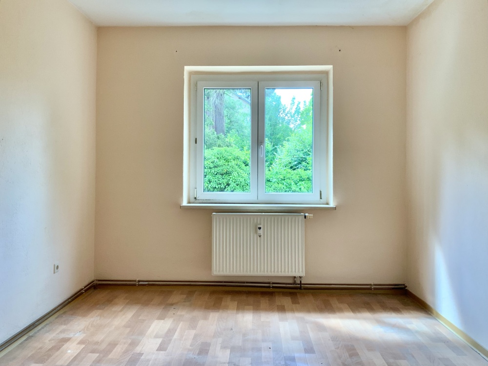 Mit Blick ins Grüne