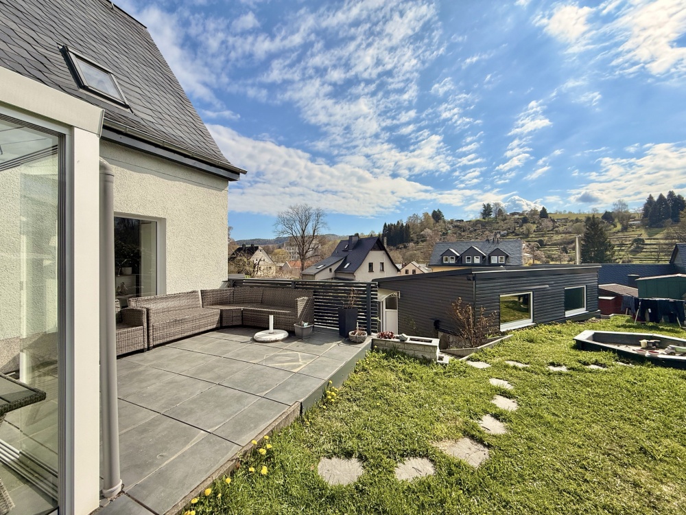 Terrasse mit Ausblick