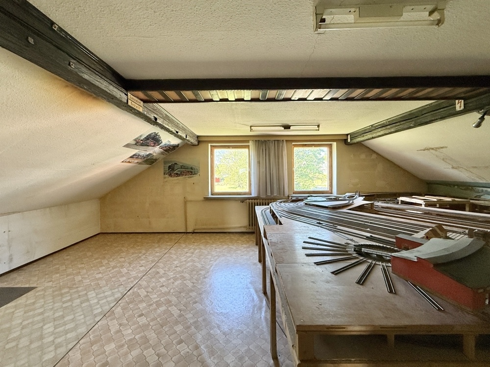 Zimmer im Dachgeschoss