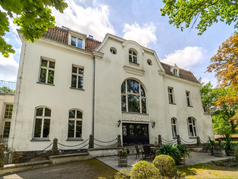 Vorderseite des Schlosses