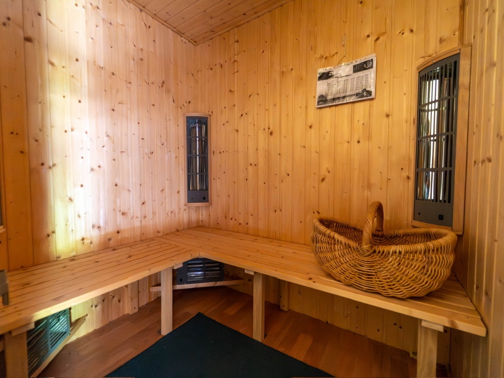 Sauna auf dem Wasser