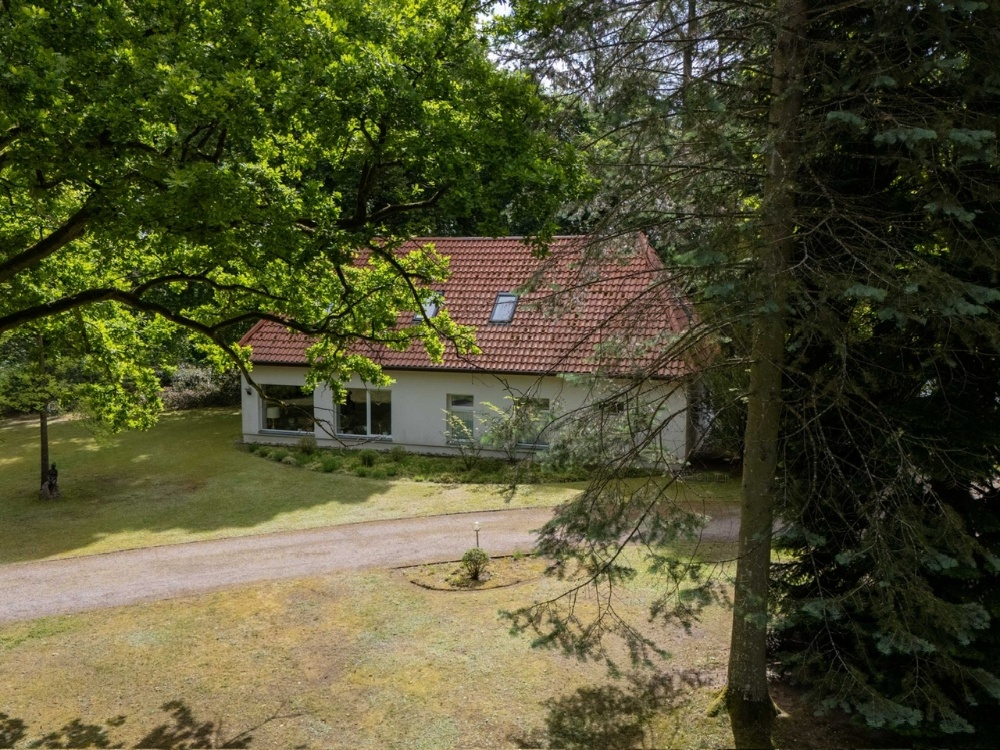 Drohnenaufnahme Ferienbungalow