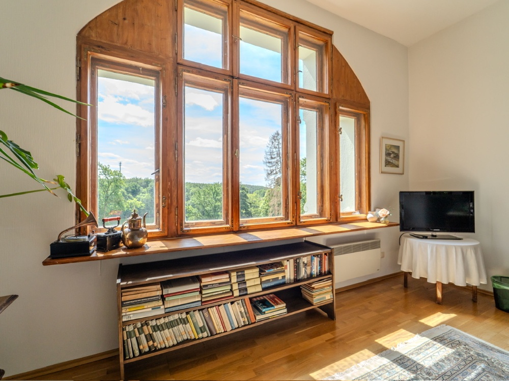 Fensterfront Kranichsuite
