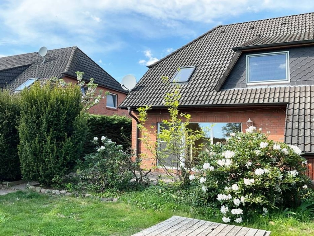 Rückansicht des Hauses