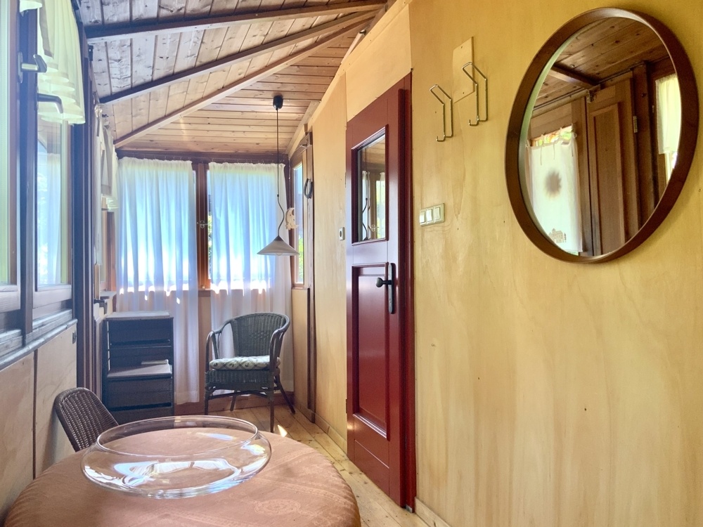 Veranda mit Zugang zum Wohnbereich