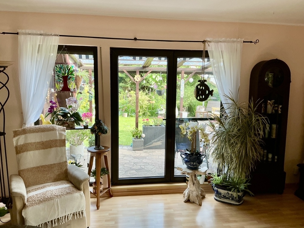 Blick zur Terrasse
