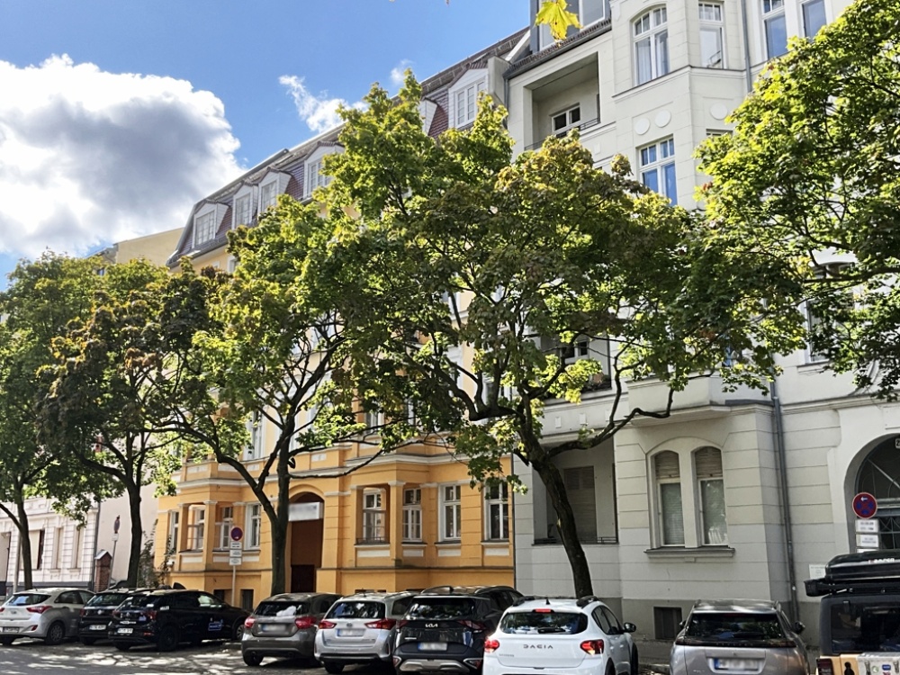 Blick in die Strasse